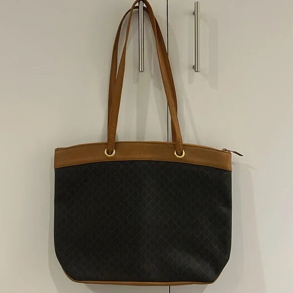 Longchamp Black and Brown Tote Bag - Picture 5 of 15